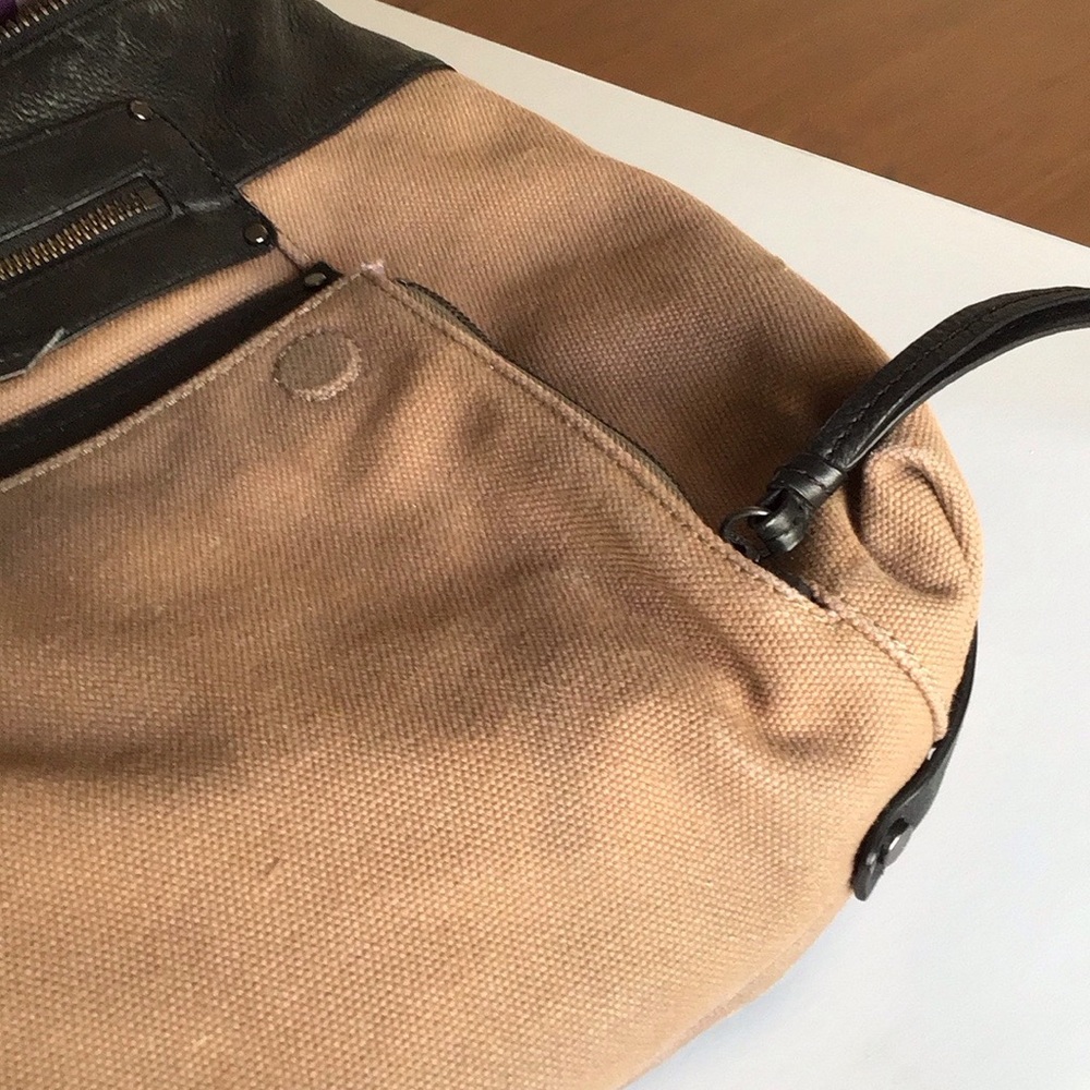 ✔️Kooba Leather & Canvas Backpack - Picture 3 of 16
